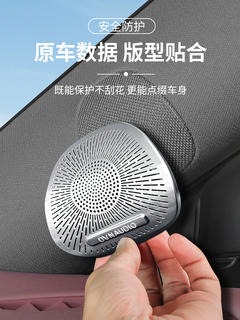 比亚迪原厂 PVD 金属喇叭网罩 汉唐海豹宋 PLUS 丹拿音响不锈钢真空电镀厂家